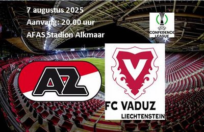 AZ wint eerste wedstrijd in tweeluik van FC Vaduz