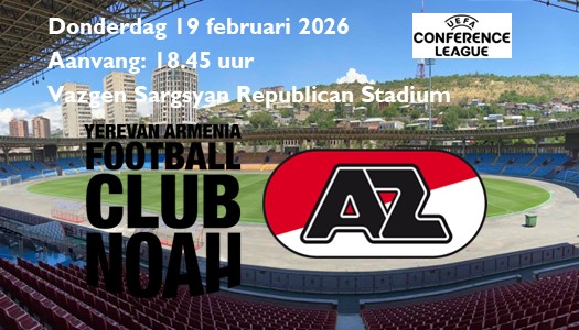 Dramatische avond in Yerevan voor AZ