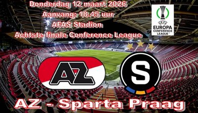 AZ doet goede zaken met winst op Sparta Praag