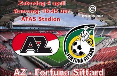 AZ wint en houd zicht op plaats drie 