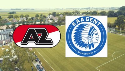 AZ en KAA Gent houden elkaar in evenwicht