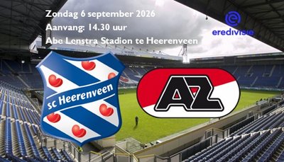 AZ Neemt de drie punten mee uit Heerenveen