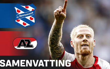 Samenvatting SC Heerenveen - AZ